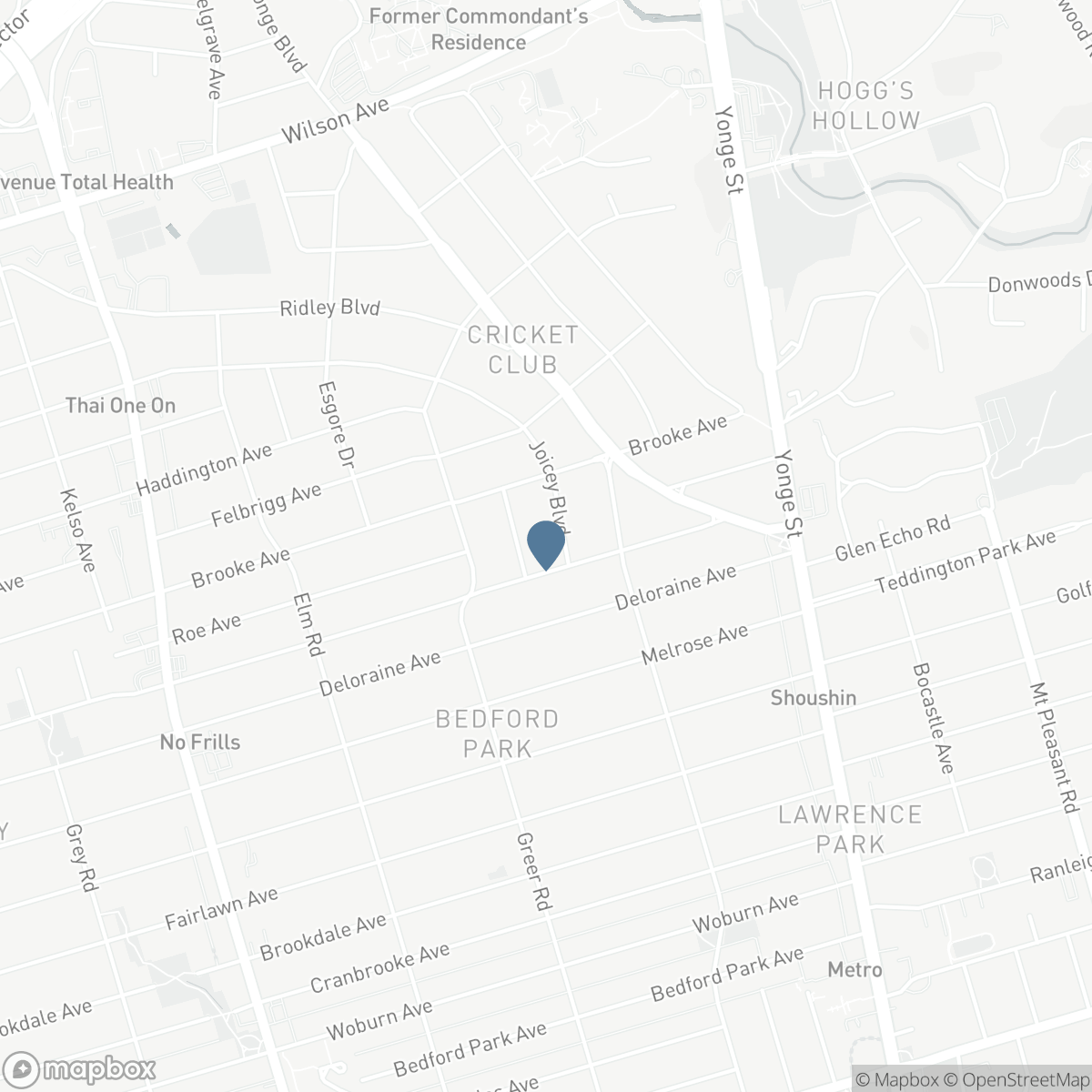 18 JOICEY BOULEVARD, Toronto, Ontario M5M 2S7